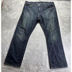 POLO RALPH LAUREN DENIM & SUPPLY STRAIGHT LEG MENS 40 X 30 JEANS distressed blue